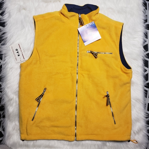 Men Reversible Vest Jacket - Picture 1 of 9